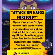 Attack On Kalos Foretold